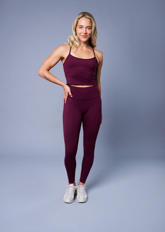 LEX Classic Racerback Tank - BORDEAUX